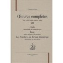 OEUVRES COMPLETES XVI. ATALA. RENE. LES AVENTURES DU DERNIER ABENCERAGE