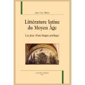 LITTÉRATURE LATINE DU MOYEN ÂGE