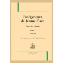 PANÉGYRIQUES DE JEANNE D'ARC