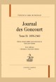 JOURNAL DES GONCOURT. TOME II : 1858-1860