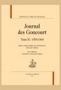 JOURNAL DES GONCOURT. TOME II : 1858-1860