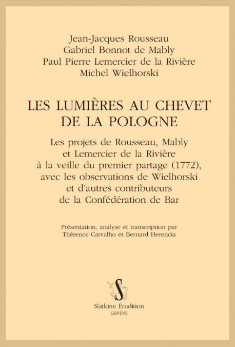 LES LUMIÈRES AU CHEVET DE LA POLOGNE