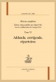 OEUVRES COMPLÈTES. TOME VI. ADDENDA, CORRIGENDA, RÉPERTOIRES