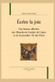 ÉCRIRE LA JOIE