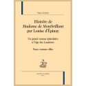 HISTOIRE DE MADAME DE MONTBRILLANT PAR LOUISE D'ÉPINAY