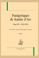 PANÉGYRIQUES DE JEANNE D'ARC