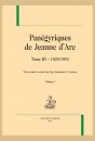PANÉGYRIQUES DE JEANNE D'ARC
