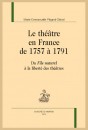 LE THÉÂTRE EN FRANCE DE 1757 À 1791