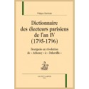 DICTIONNAIRE DES ÉLECTEURS PARISIENS DE L'AN IV (1795-1796)