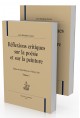 RÉFLEXIONS CRITIQUES SUR LA POÉSIE ET SUR LA PEINTURE