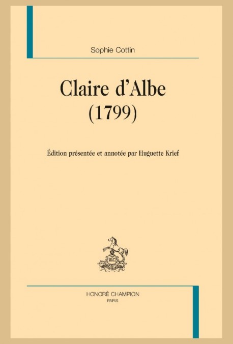 CLAIRE D'ALBE (1799)