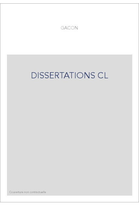 DISSERTATIONS