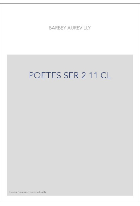 LES OEUVRES ET LES HOMMES. SERIE II. VOLUME 11. (1860-1909).