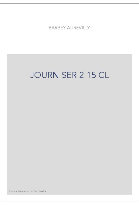 LES OEUVRES ET LES HOMMES. SERIE II. VOLUME 15. (1860-1909).