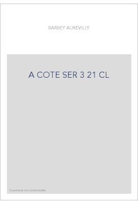 LES OEUVRES ET LES HOMMES. SERIE III. VOLUME 21. (1860-1909).