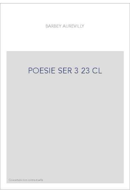 LES OEUVRES ET LES HOMMES. SERIE III. VOLUME 23. (1860-1909).