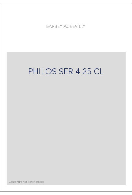 LES OEUVRES ET LES HOMMES. SERIE IV. VOLUME 25. (1860-1909).