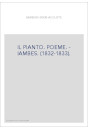 IL PIANTO. POEME. - IAMBES. (1832-1833).