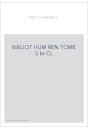 BIBLIOTHEQUE D HUMANISME T 5