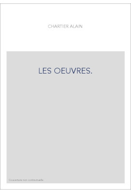 LES OEUVRES.