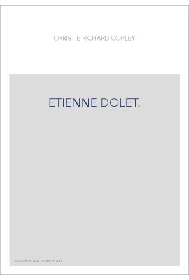 ETIENNE DOLET.