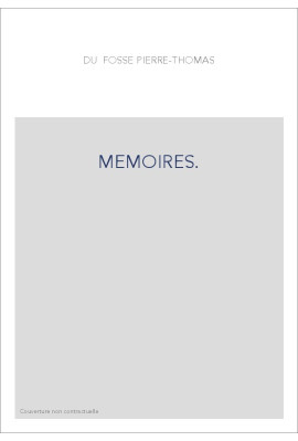 MEMOIRES.(1876-1879).