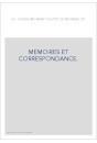 MEMOIRES ET CORRESPONDANCE.(1824-1825).