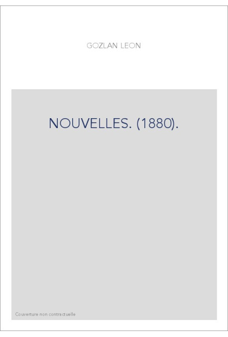 NOUVELLES. (1880).