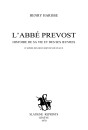 L'ABBÉ PRÉVOST.