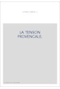 LA TENSON PROVENCALE.