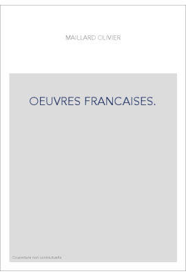 OEUVRES FRANCAISES.