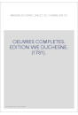 OEUVRES COMPLETES. EDITION VVE DUCHESNE. (1781).