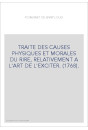 TRAITE DES CAUSES PHYSIQUES ET MORALES DU RIRE, RELATIVEMENT A L'ART DE L'EXCITER. (1768).