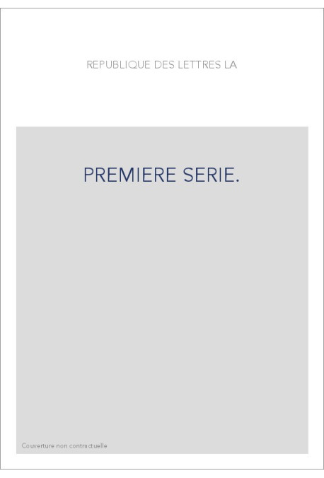 PREMIERE SERIE.