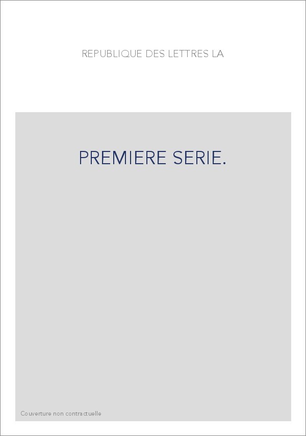 PREMIERE SERIE.