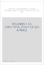 VOLUMES 1-14. (1901-1913). (TOUT CE QUI A PARU).