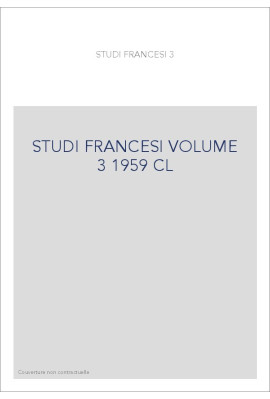 STUDI FRANCESI T 3 (1959)