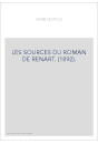LES SOURCES DU ROMAN DE RENART. (1892).