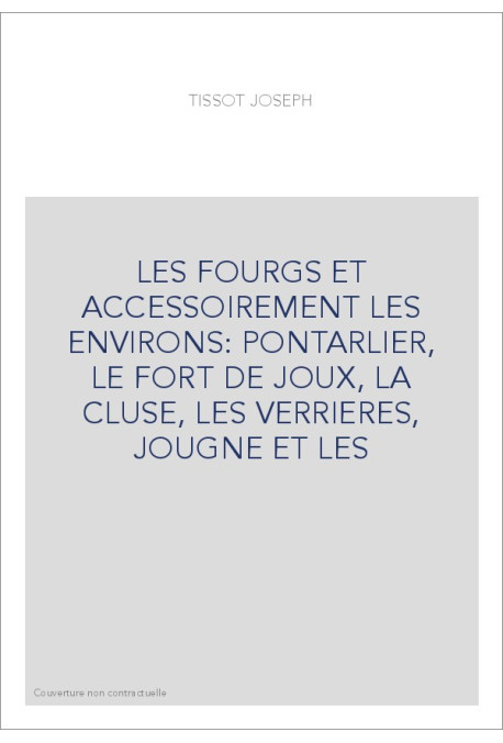 FOURGS ET ACCESSOIREMENT LES ENVIRONS