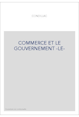 LE COMMERCE ET LE GOUVERNEMENT.(1795).