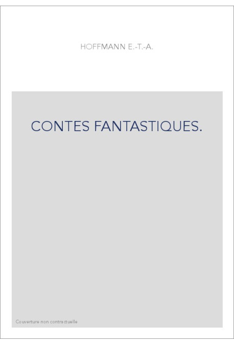 CONTES FANTASTIQUES.