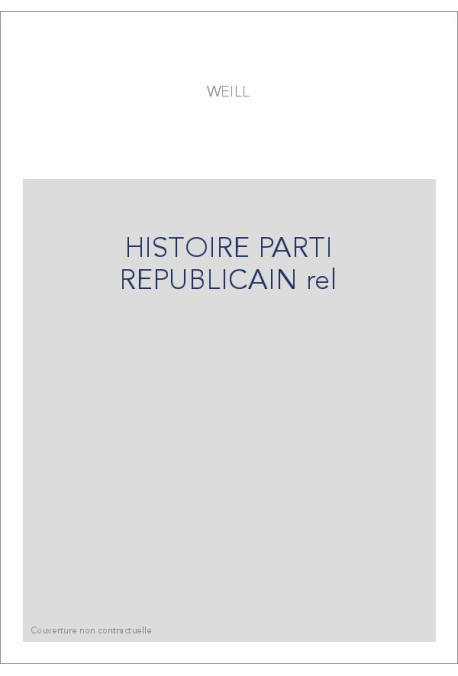 HIST PARTI REPUBLICAIN
