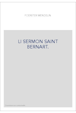 LI SERMON SAINT BERNART.
