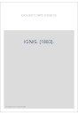 IGNIS. (1883).