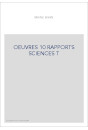RAPPORTS SCIENCES T10