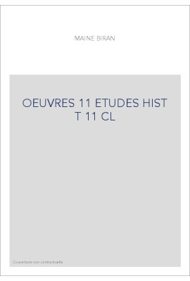 ETUDES HIST T 11 CL