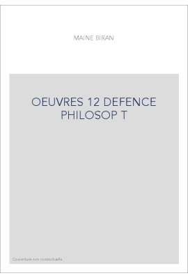 DEFENCE PHILOSOP T 12