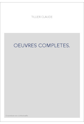 OEUVRES COMPLETES.