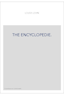 THE "ENCYCLOPEDIE". (1971).