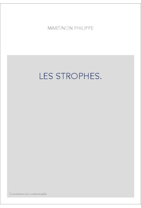 LES STROPHES.